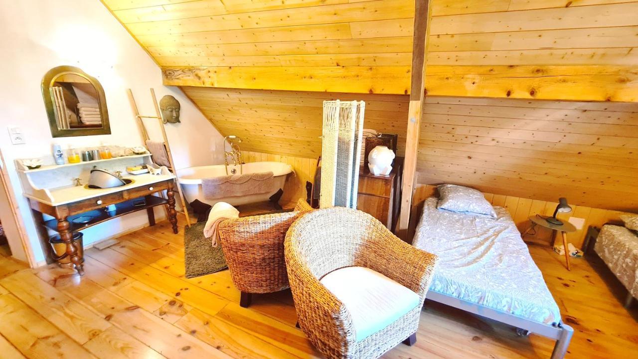 Le Doux Nid Bed and Breakfast Chanaz Εξωτερικό φωτογραφία